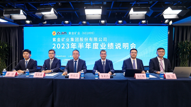 UPAY钱包官方网站矿业进行2023年半年度业绩注明会