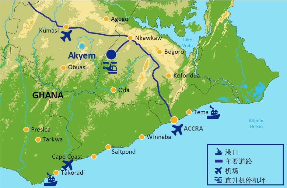 UPAY钱包官方网站矿业收购加纳Akyem金矿